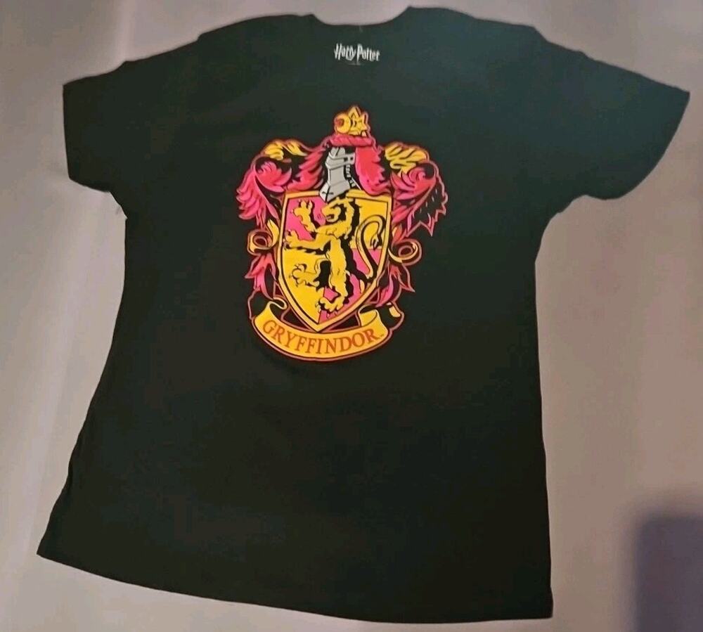 Harry Potter Mens Size 3XL Black Gryffindor Crest 90s T-Shirt NWT (Runs Small)
